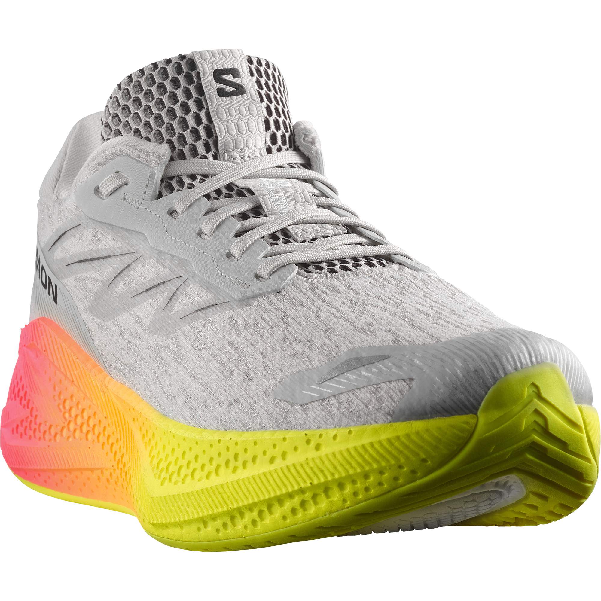 AERO GLIDE 4 GRADIENT Gray Violet / Safety Yellow / Black