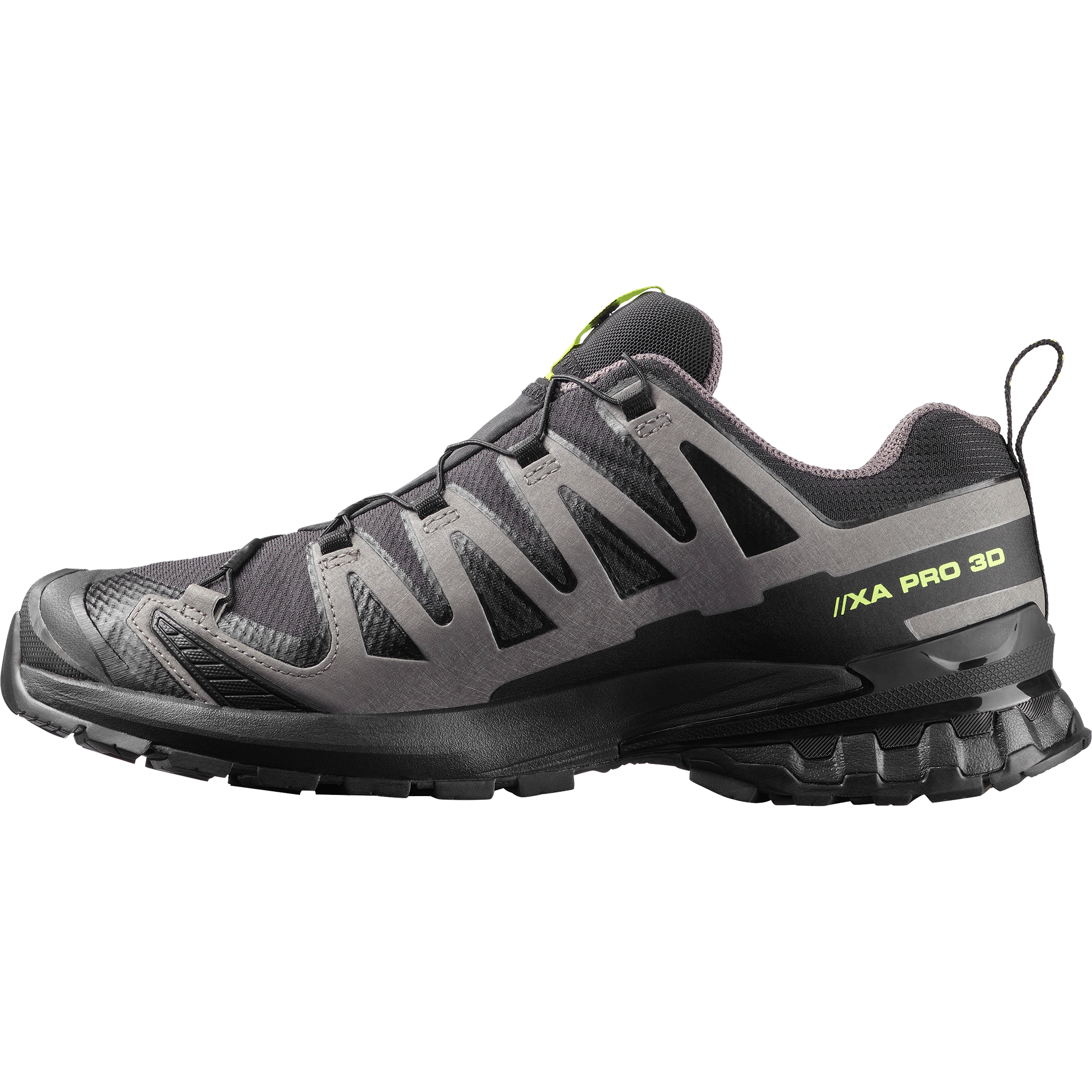 XA PRO 3D V9 GORE-TEX Black / Dark Gull Gray / Acid Lime