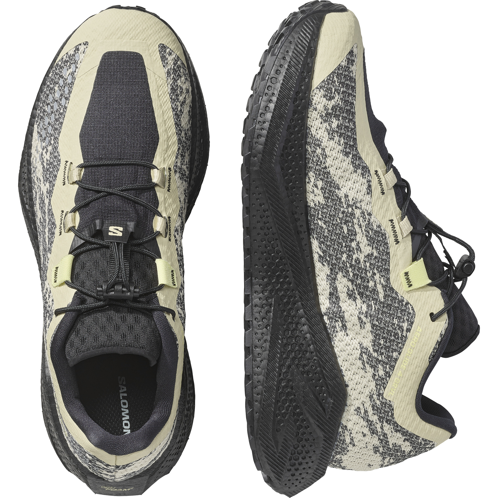 AERO GLIDE 4 GRVL Bog / Black / Sunny Lime