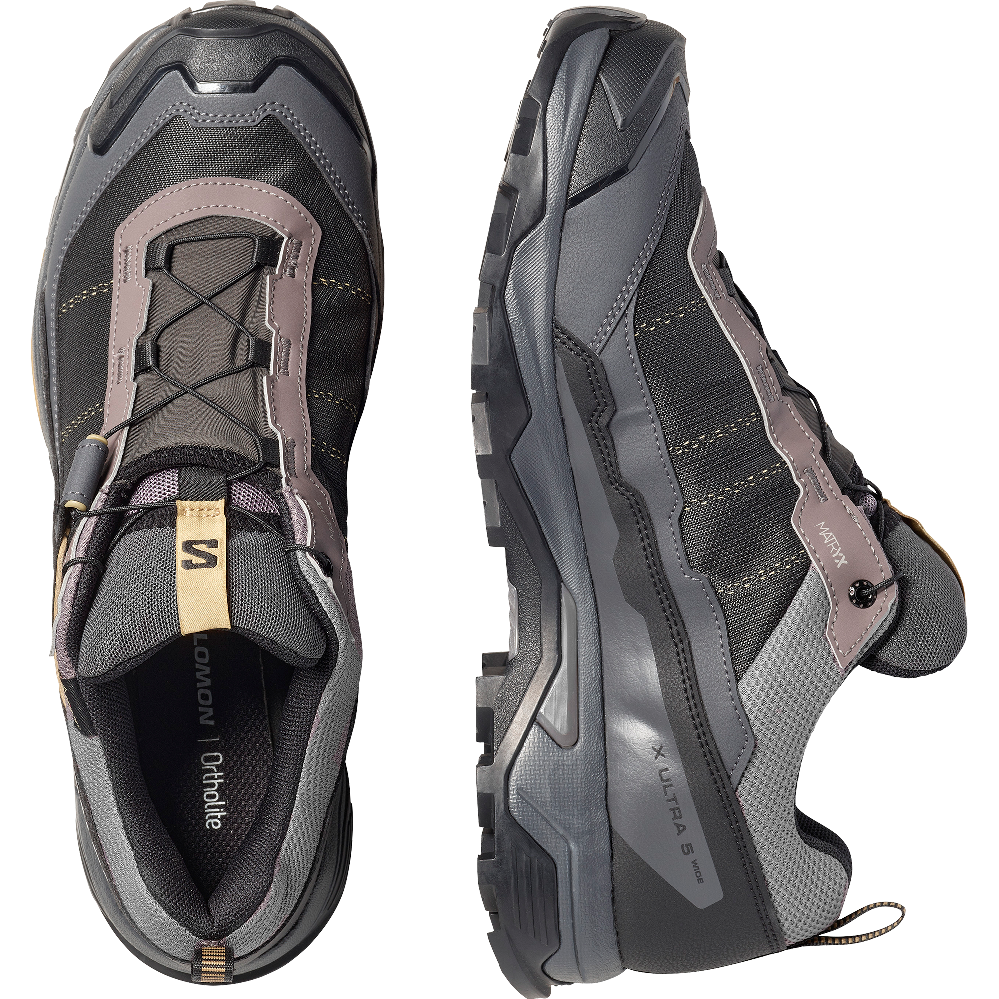 X ULTRA 5 WIDE GORE-TEX Dark Gull Gray / Asphalt / Willow