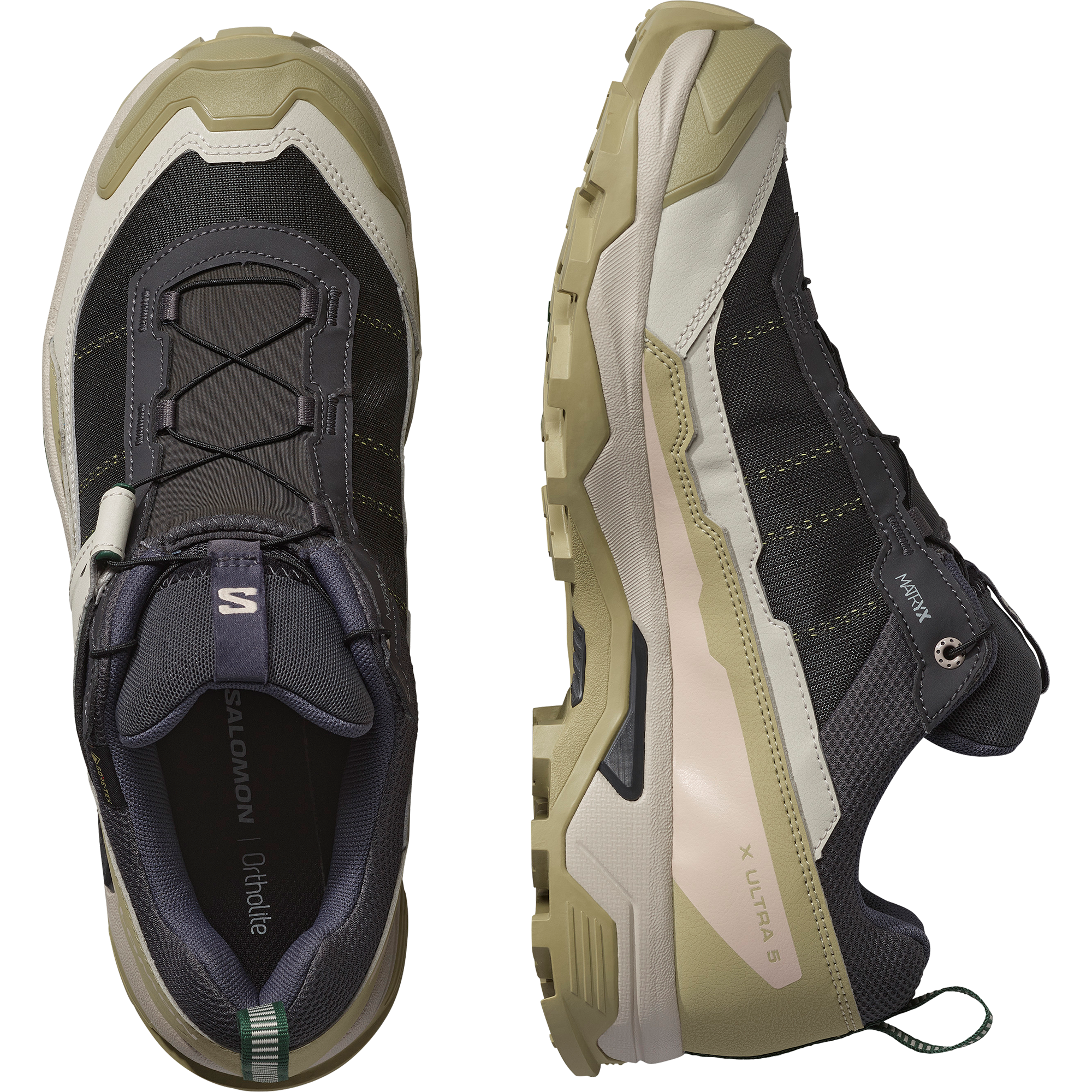 X ULTRA 5 GORE-TEX Asphalt / Gray Green / Eden