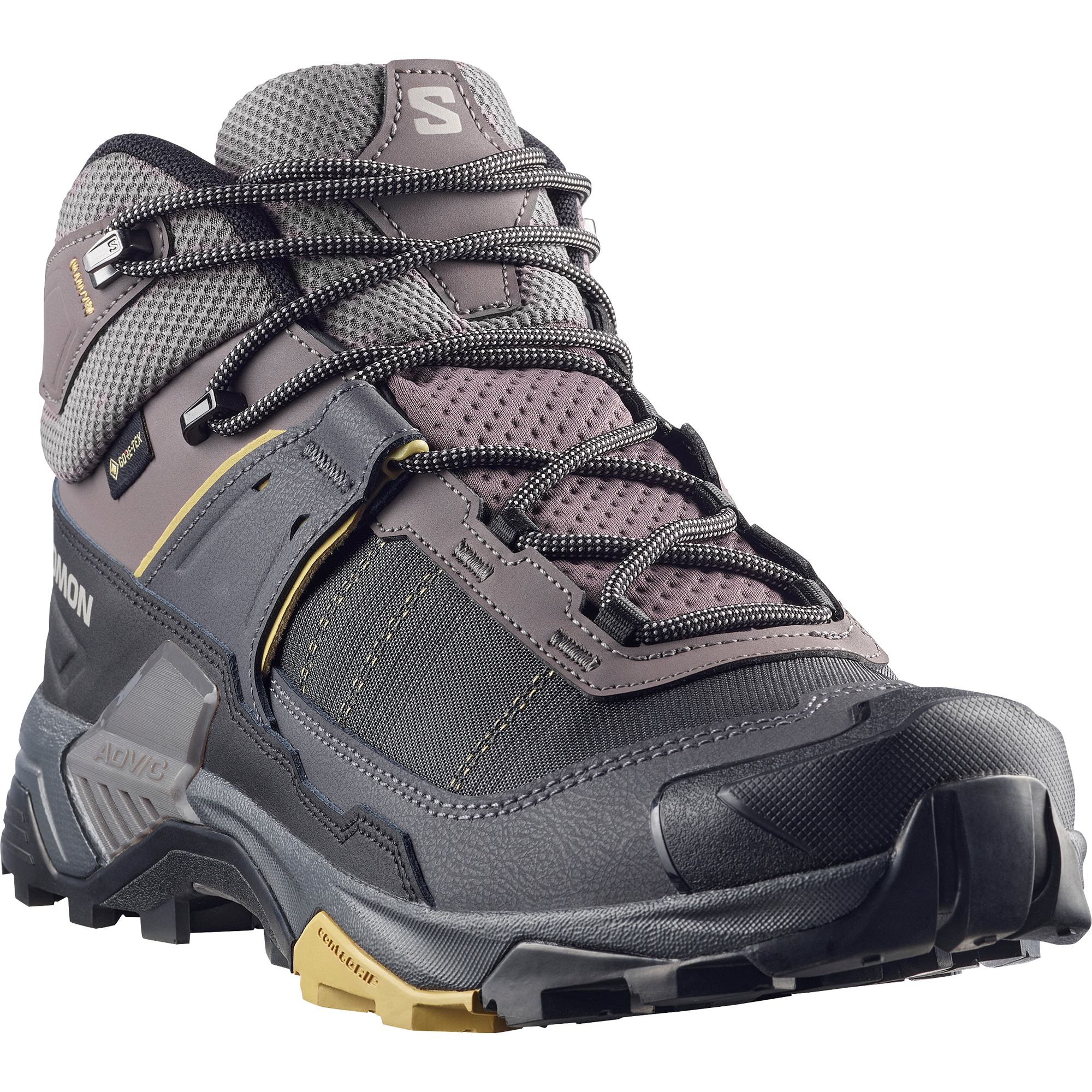 X ULTRA 5 MID WIDE GORE-TEX Dark Gull Gray / Asphalt / Willow