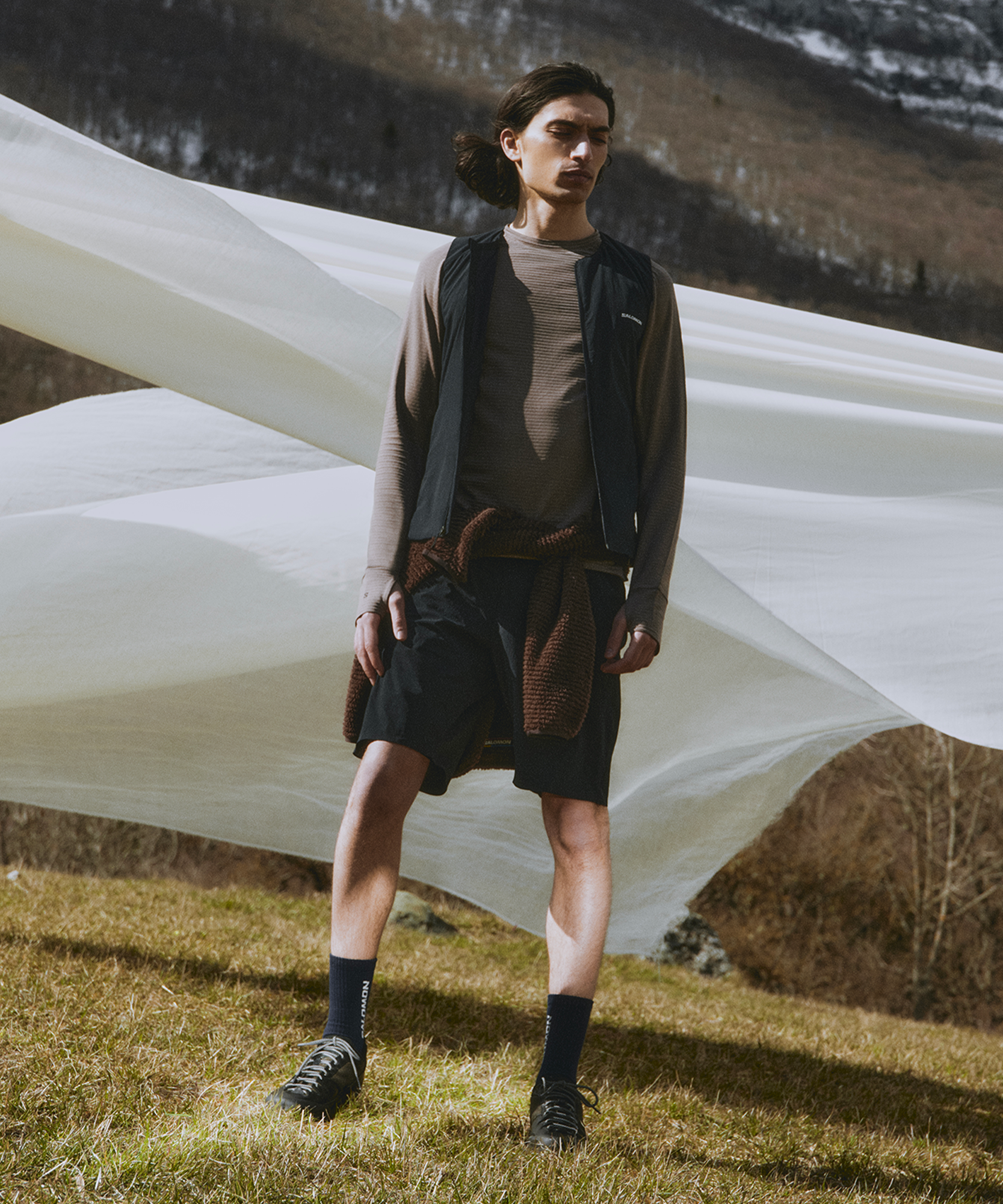 X-ALP ALPINE ECHOES Black / Earth Brown / Vanilla Ice