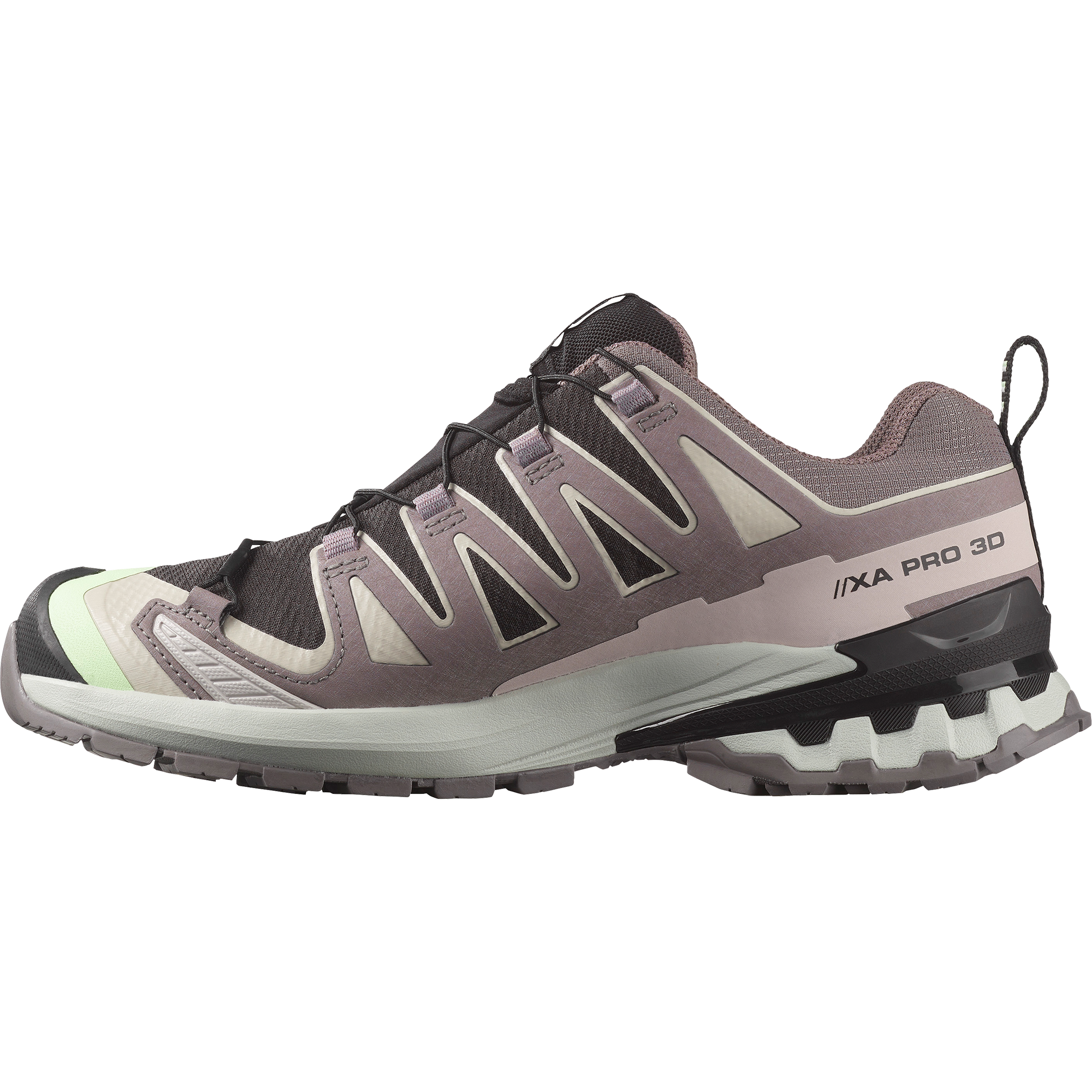XA PRO 3D V9 GORE-TEX Black / Patina Green / Gray Violet