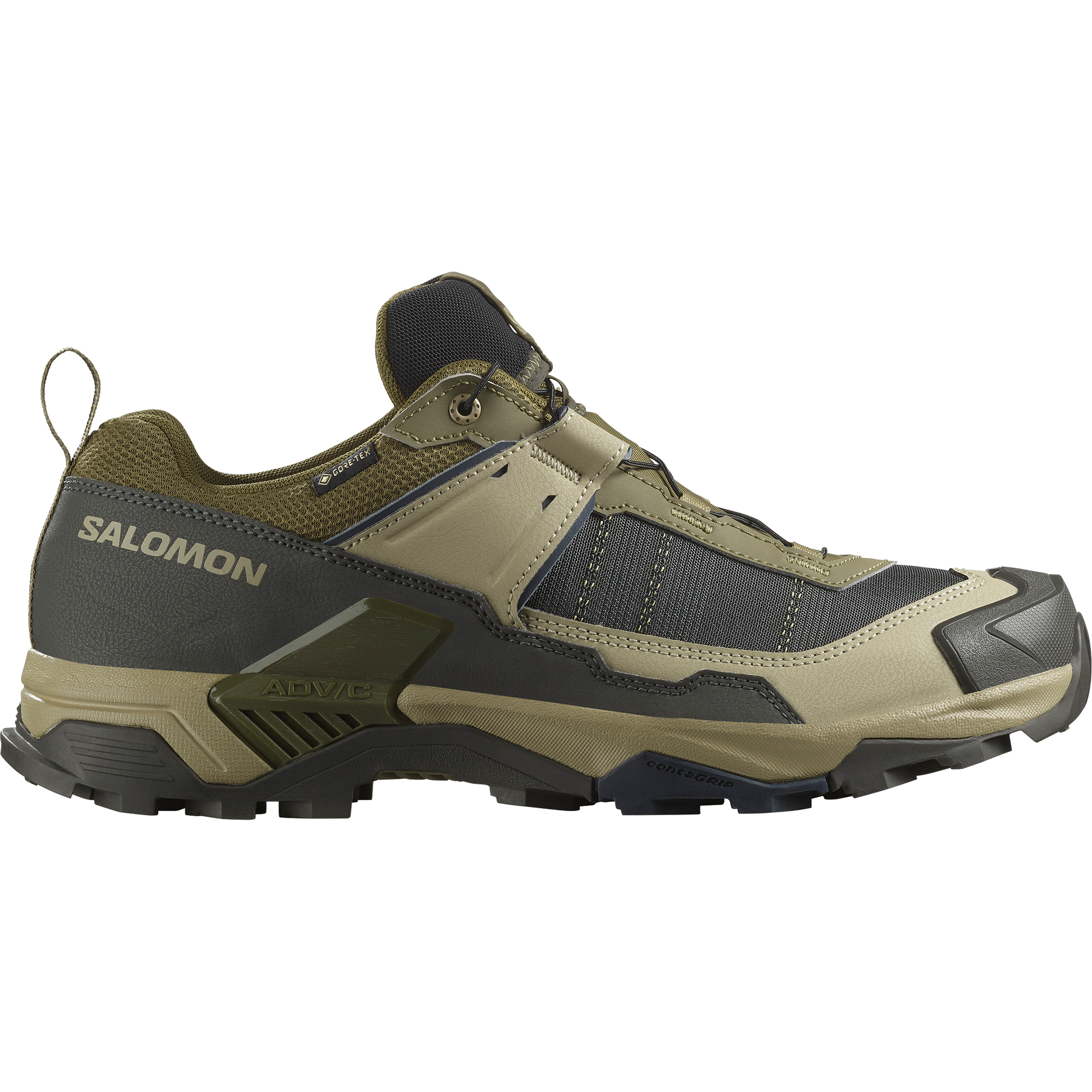 X ULTRA 5 GORE-TEX Martini Olive / Gray Green / Blue Nights