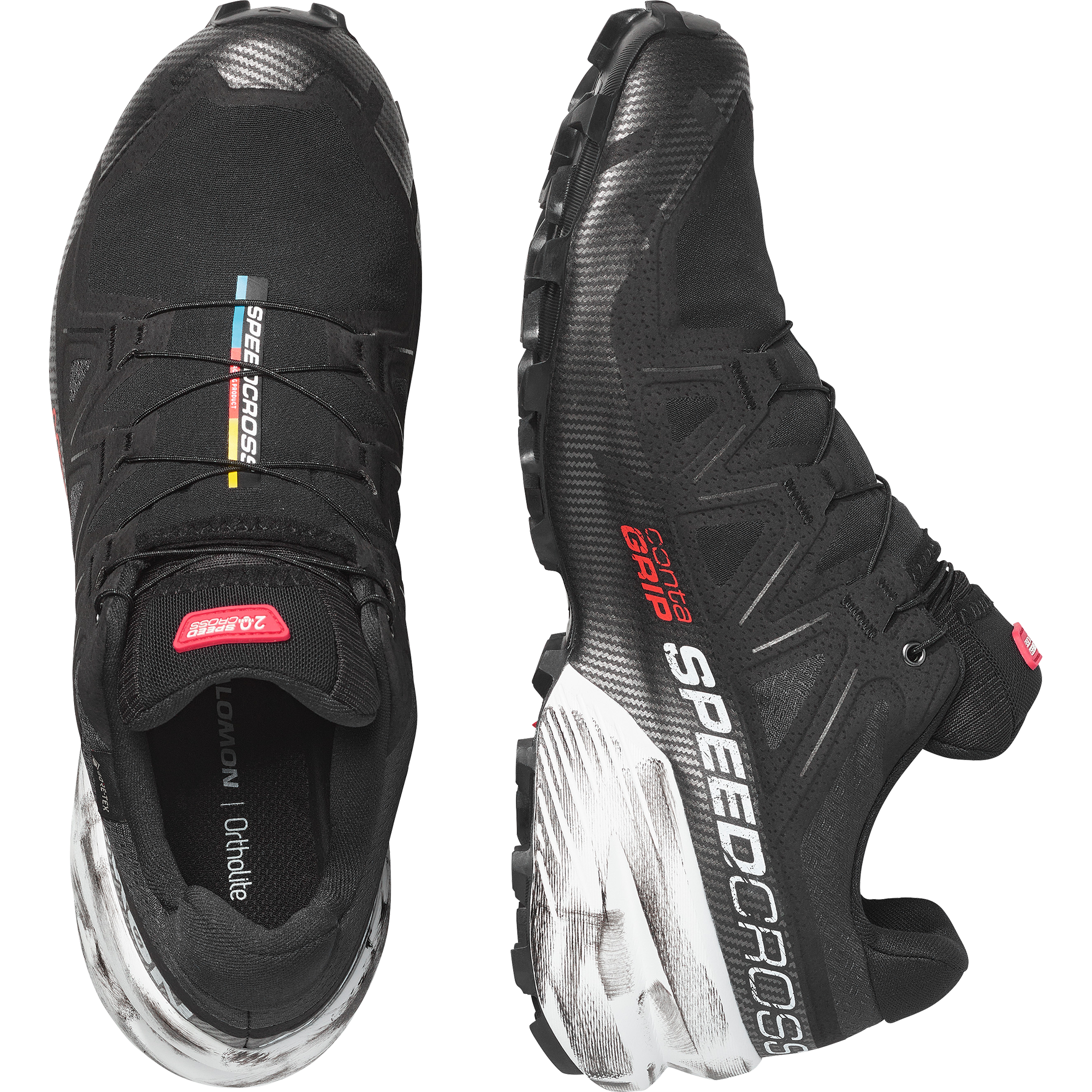 SPEEDCROSS 6 GORE-TEX 20 YEARS Black / White / Fiery Red