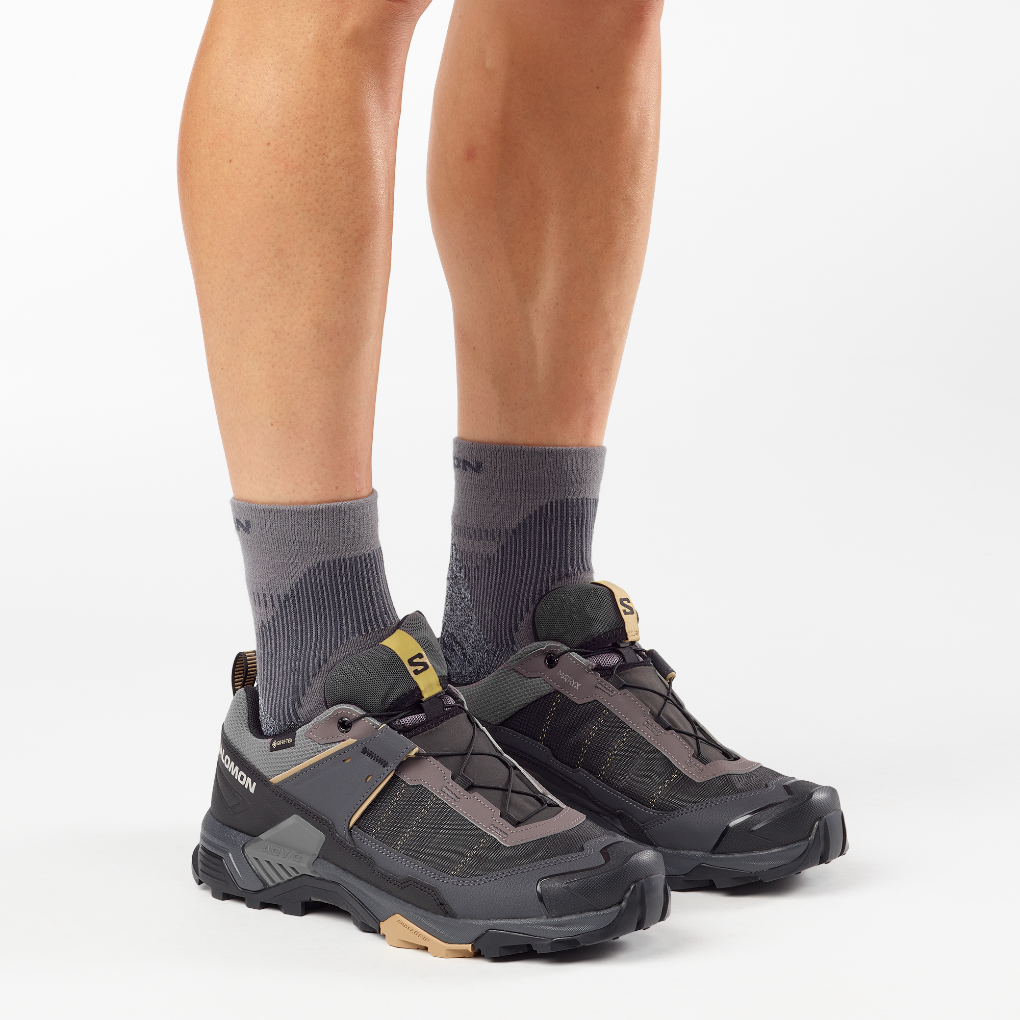 X ULTRA 5 WIDE GORE-TEX Dark Gull Gray / Asphalt / Willow