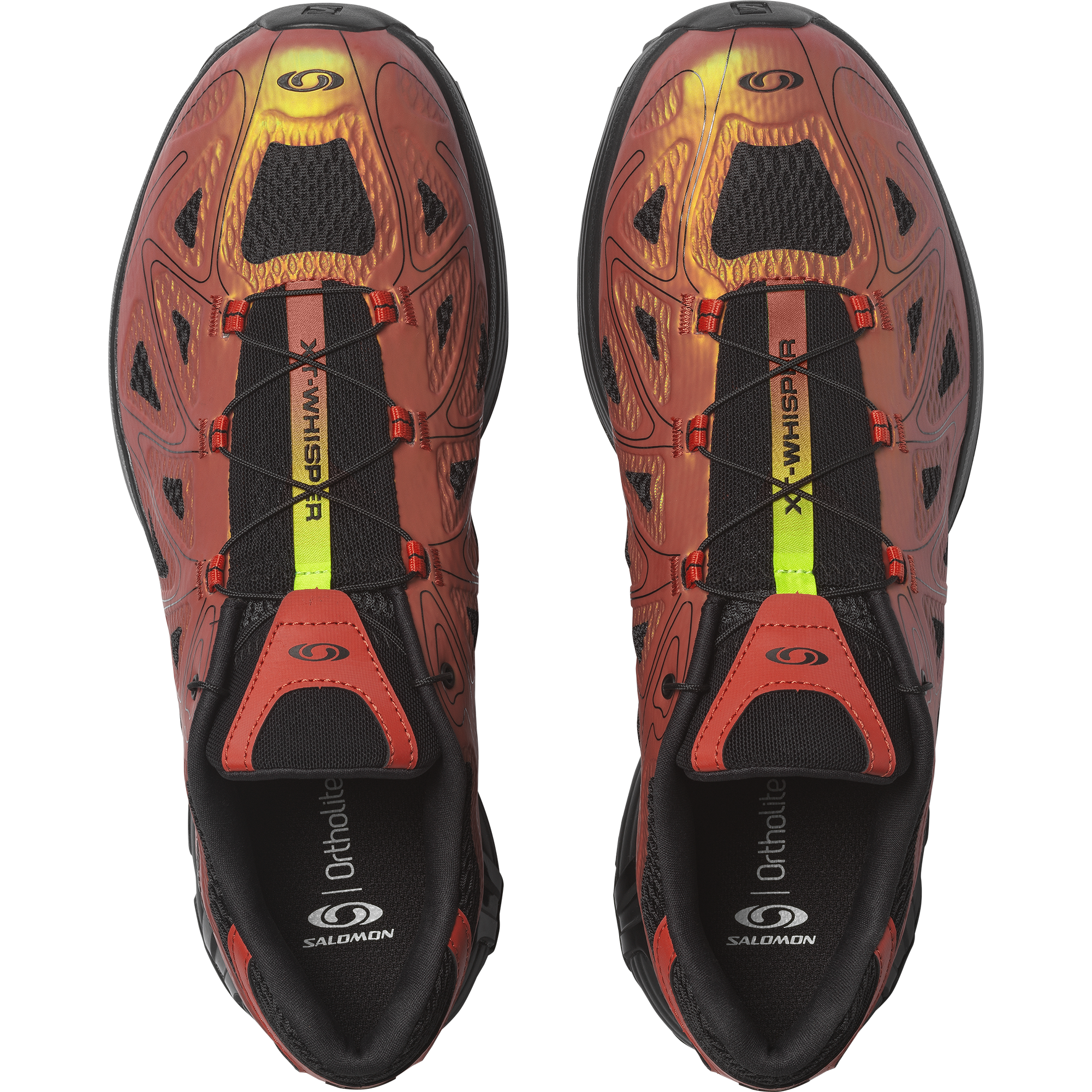XT-WHISPER VOID Chili / Black / Acid Lime