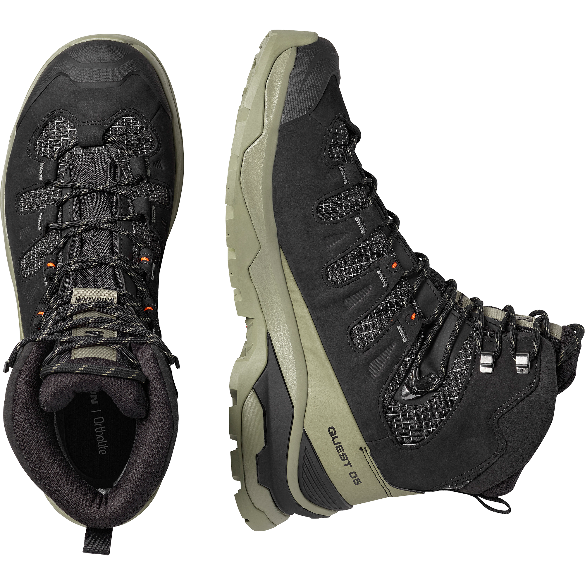 QUEST 5 GORE TEX Black / Deep Lichen Green / Black