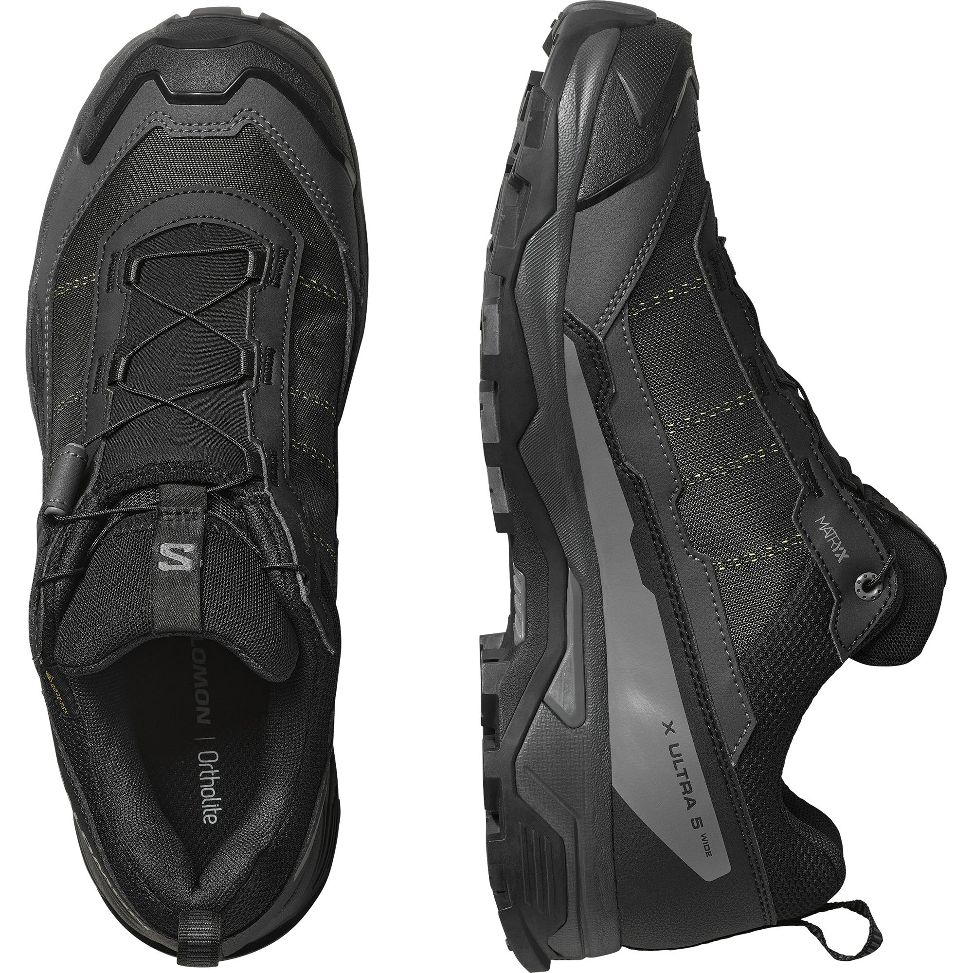 X ULTRA 5 WIDE GORE-TEX Black / Asphalt / Castlerock