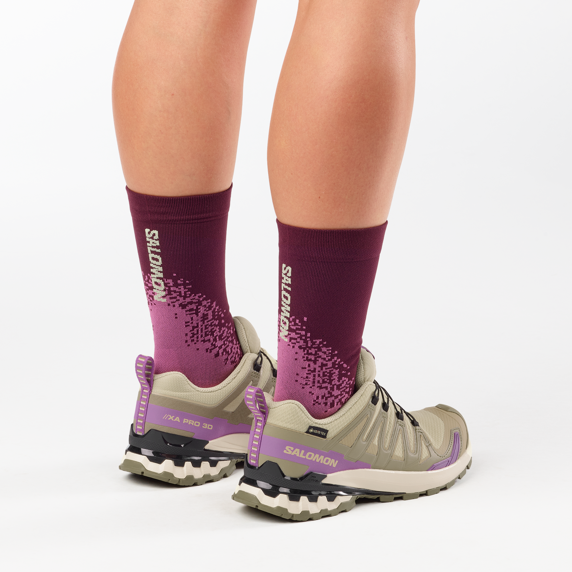 XA PRO 3D V9 GORE-TEX Bog / Aloe / Concord Grape