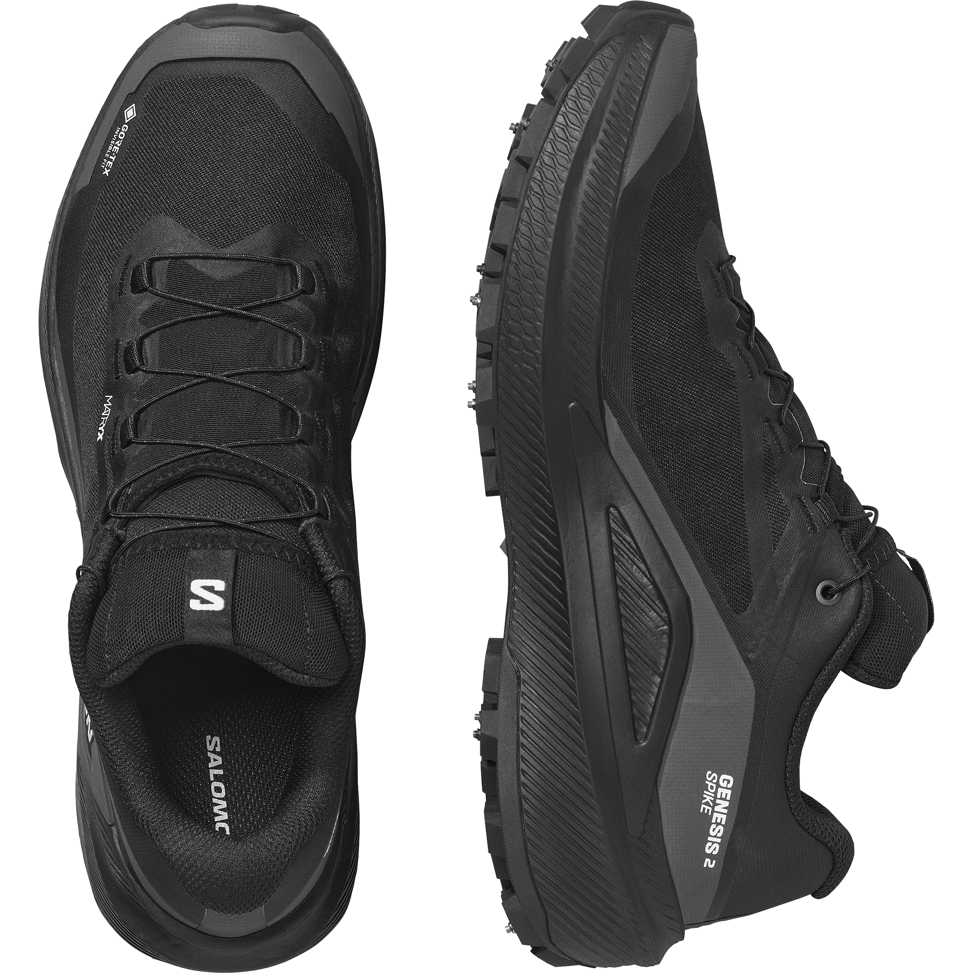 GENESIS 2 GTX SPIKE Black / Black / White