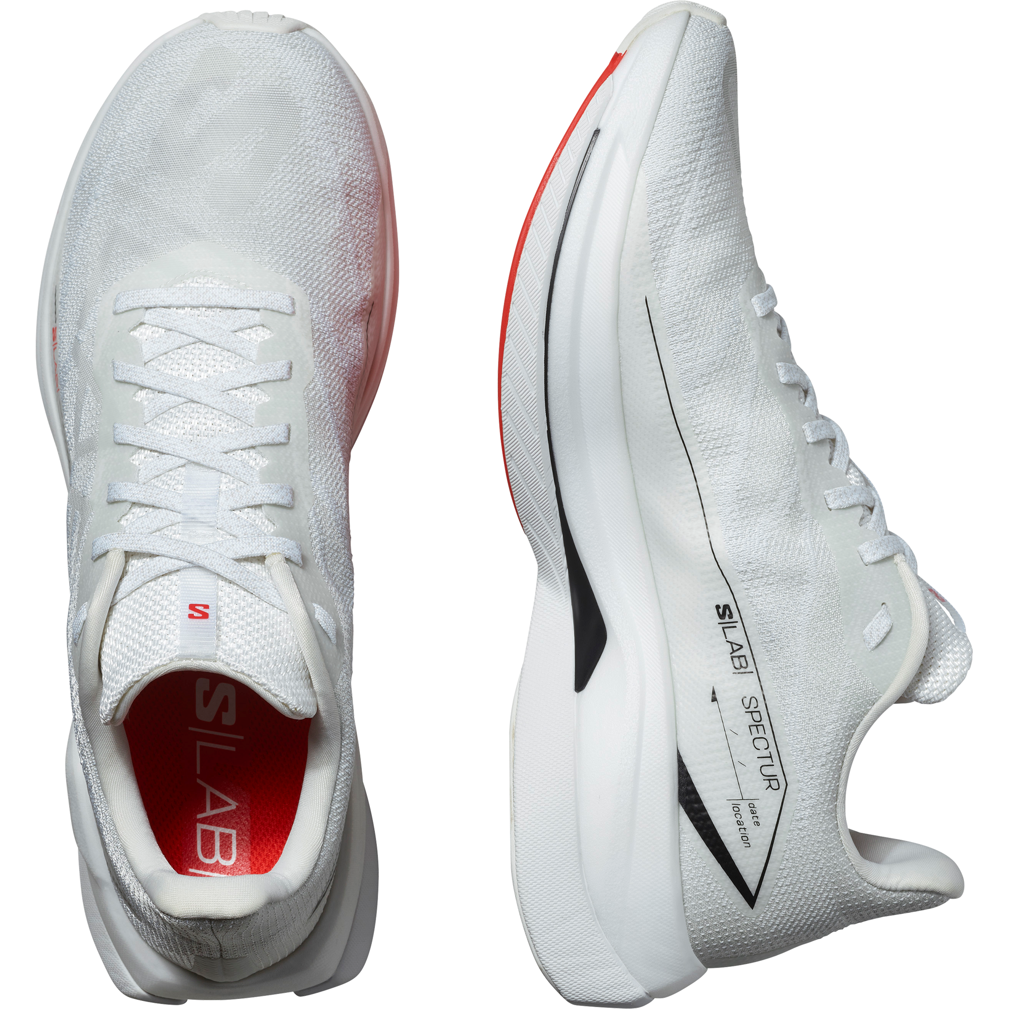 S/LAB SPECTUR White / Fiery Red / Black