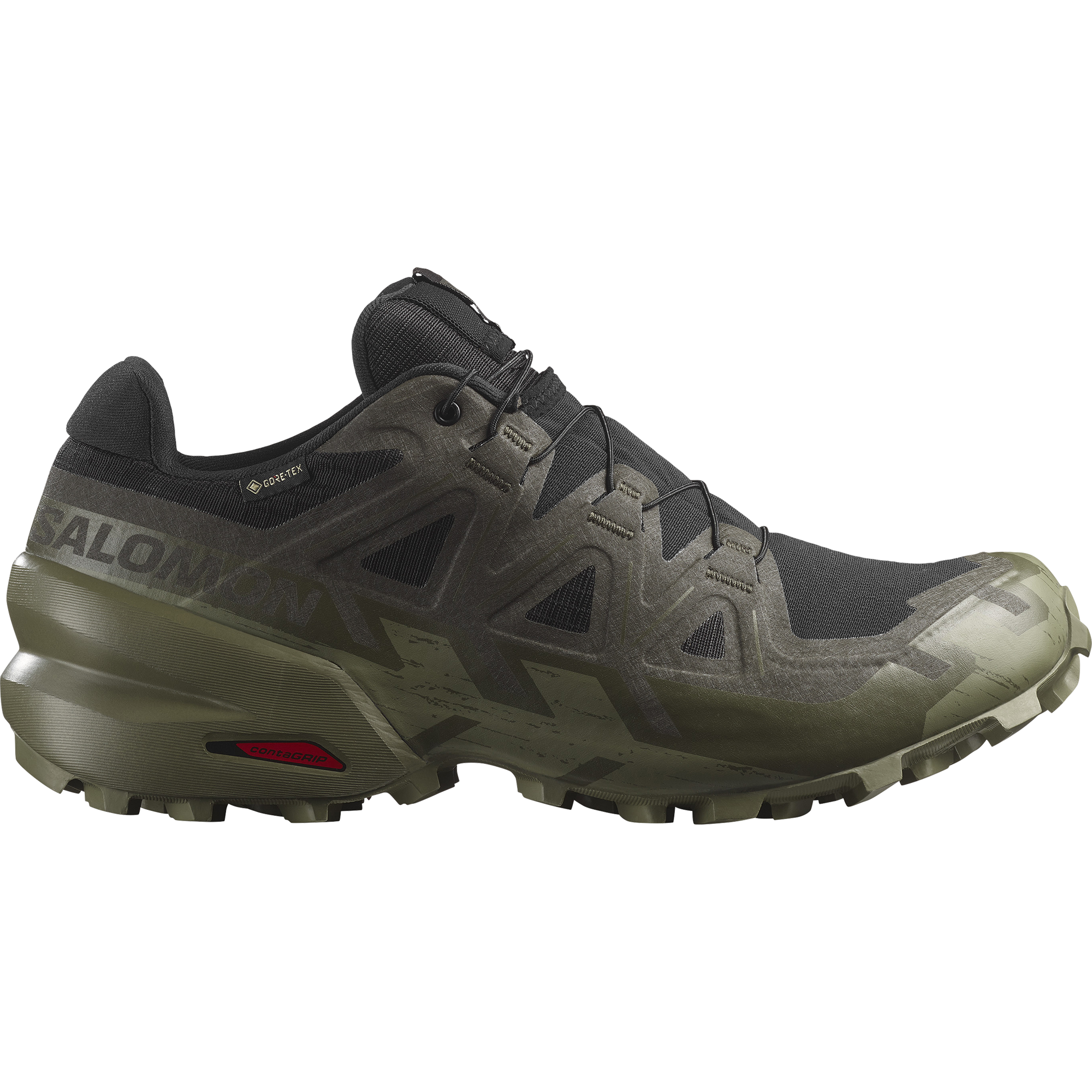 SPEEDCROSS 6 GORE-TEX Black / Peat / Deep Lichen Green