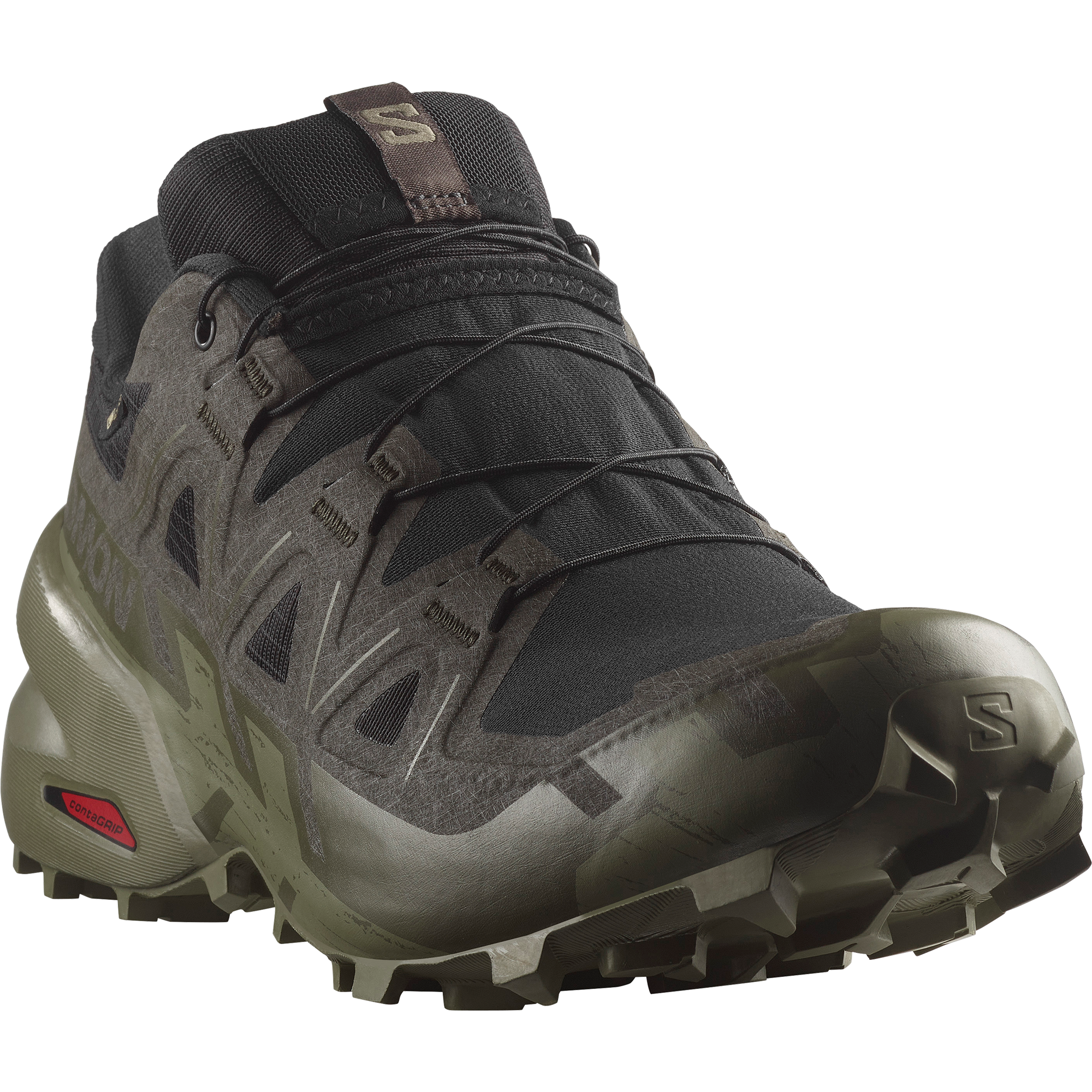 SPEEDCROSS 6 GORE-TEX Black / Peat / Deep Lichen Green