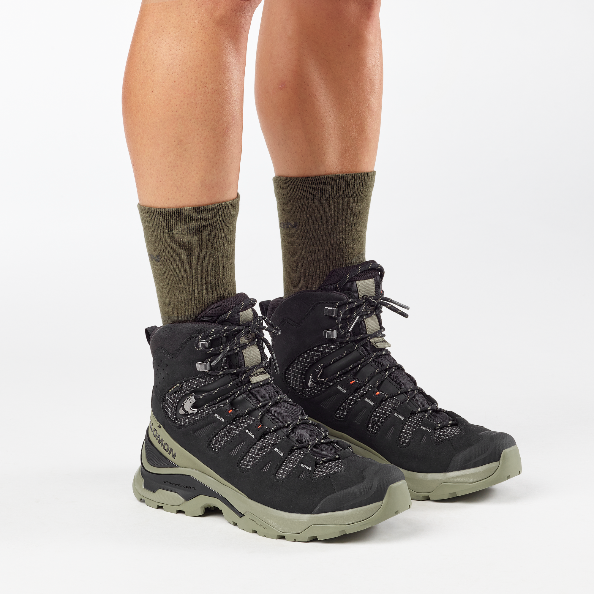QUEST 5 GORE TEX Black / Deep Lichen Green / Black