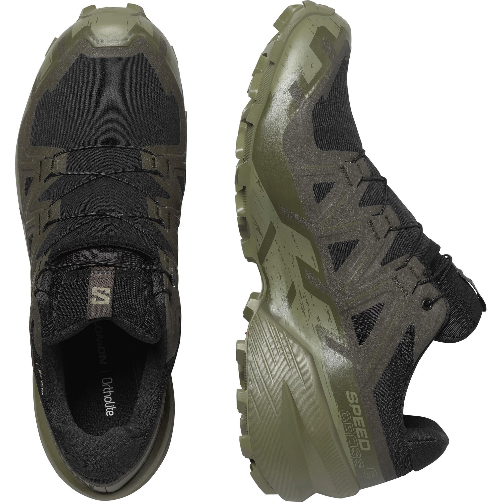SPEEDCROSS 6 GORE-TEX Black / Peat / Deep Lichen Green