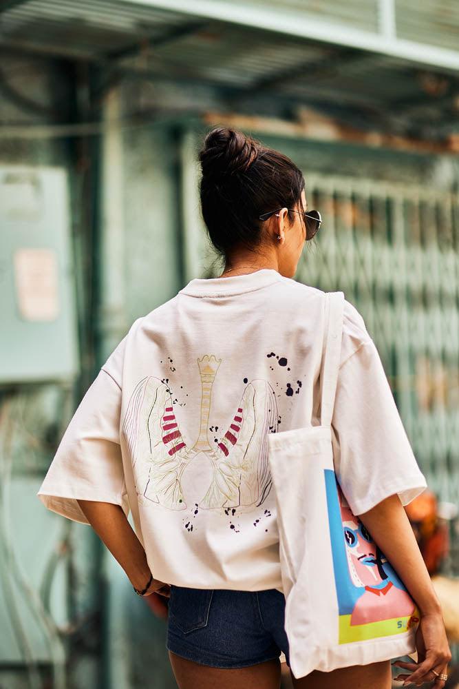 Sneak Air / Lungs Oversized Fit