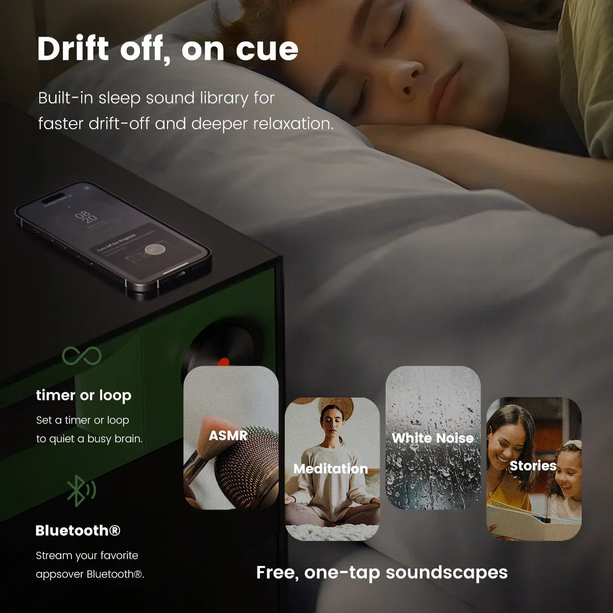MorningBlues Cabinet S1 Stereo Nightstand Speaker