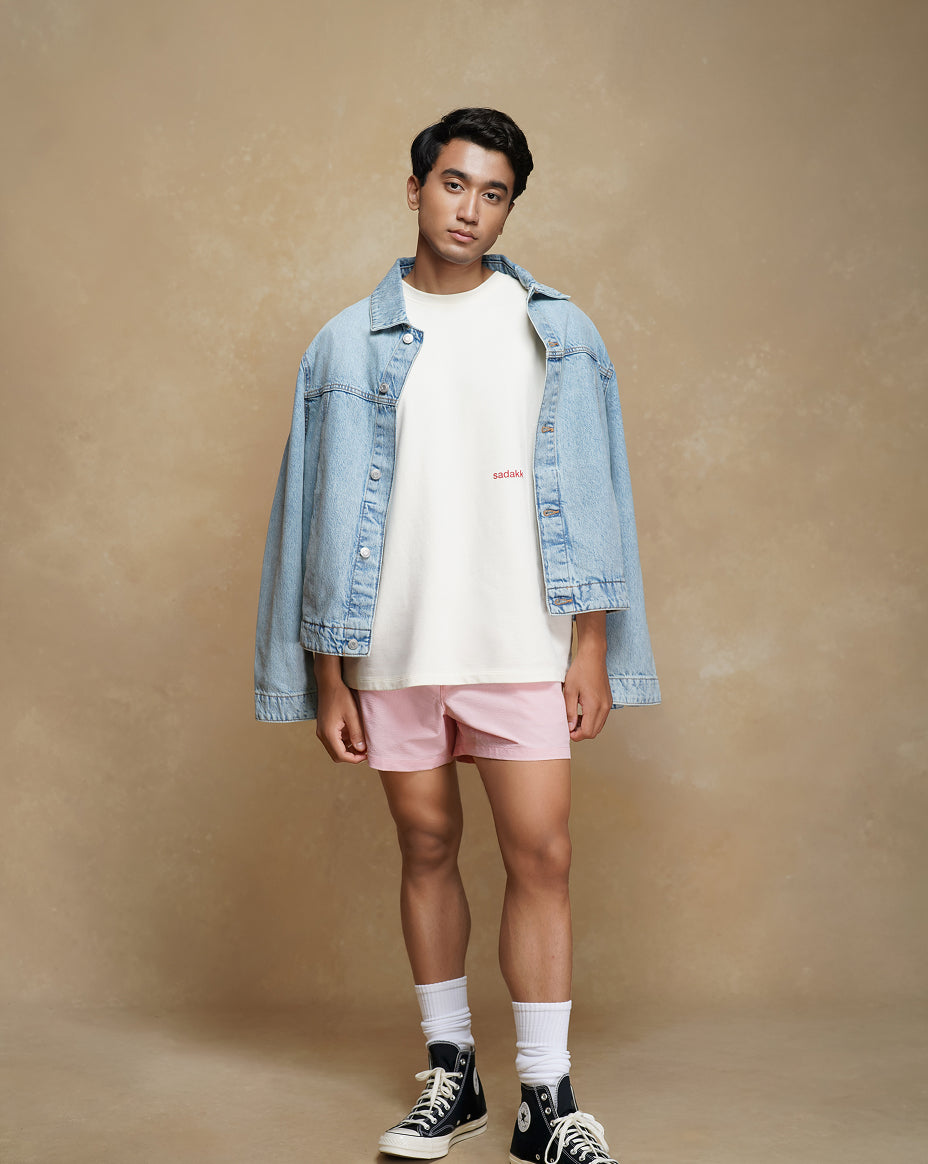 Classic White - White graphic t-shirt