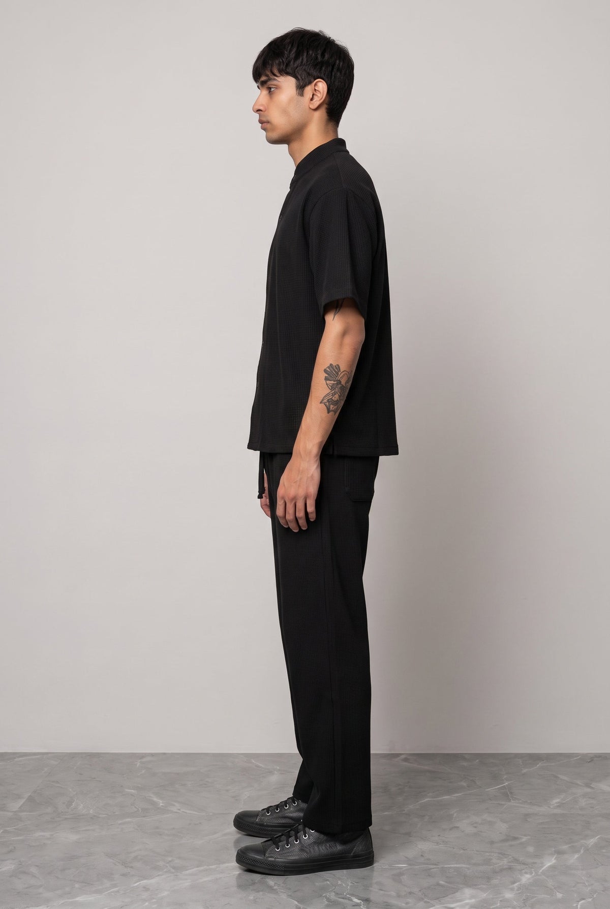 BLACK CO-ORD SET MEN'S PANT
