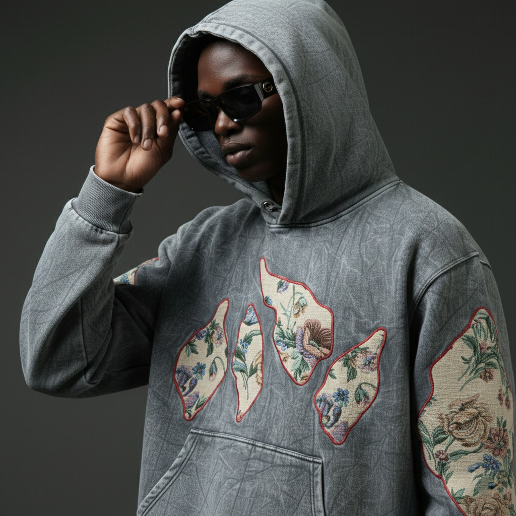 Stonefade Jacquard Hoodie