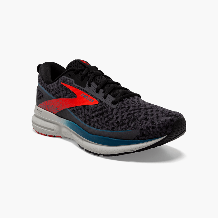 Brooks Running Trace 3 Blackened Pearl/Red/Blue