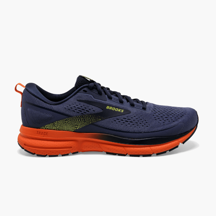 Brooks Running Trace 3 Iris/Red Orange/Sulphur