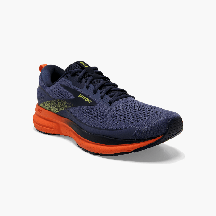 Brooks Running Trace 3 Iris/Red Orange/Sulphur