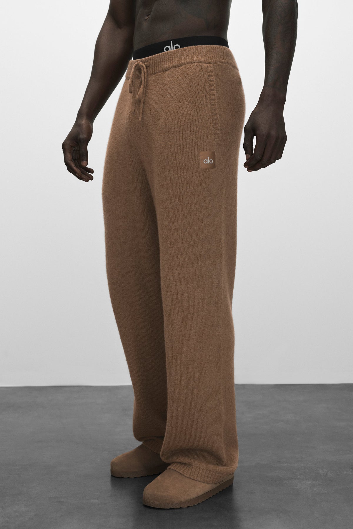 Alo Yoga Wool Cashmere New Class Sweatpant - Java Brown