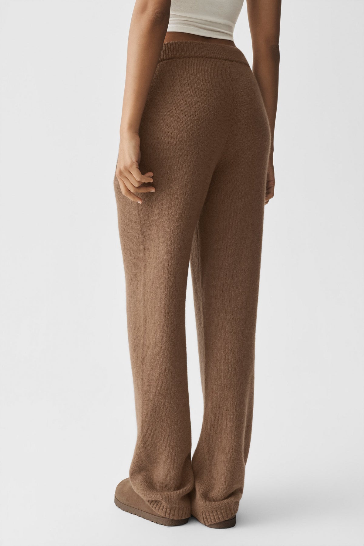 Alo Yoga Wool Cashmere New Class Sweatpant - Java Brown