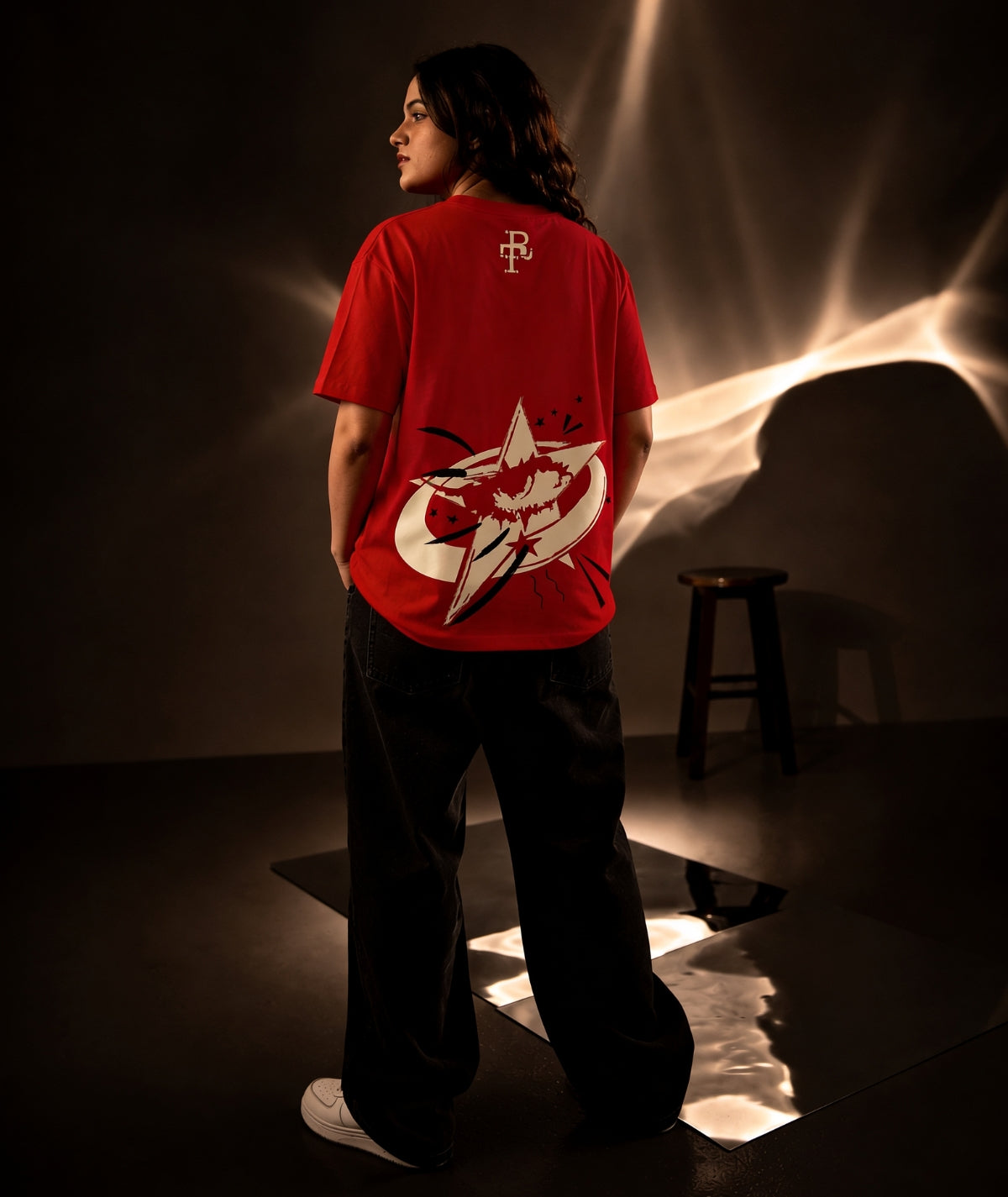 STARGAZE TEE - RED