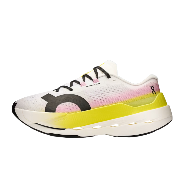 On Running Cloudboom Max Lime Raspberry (W)