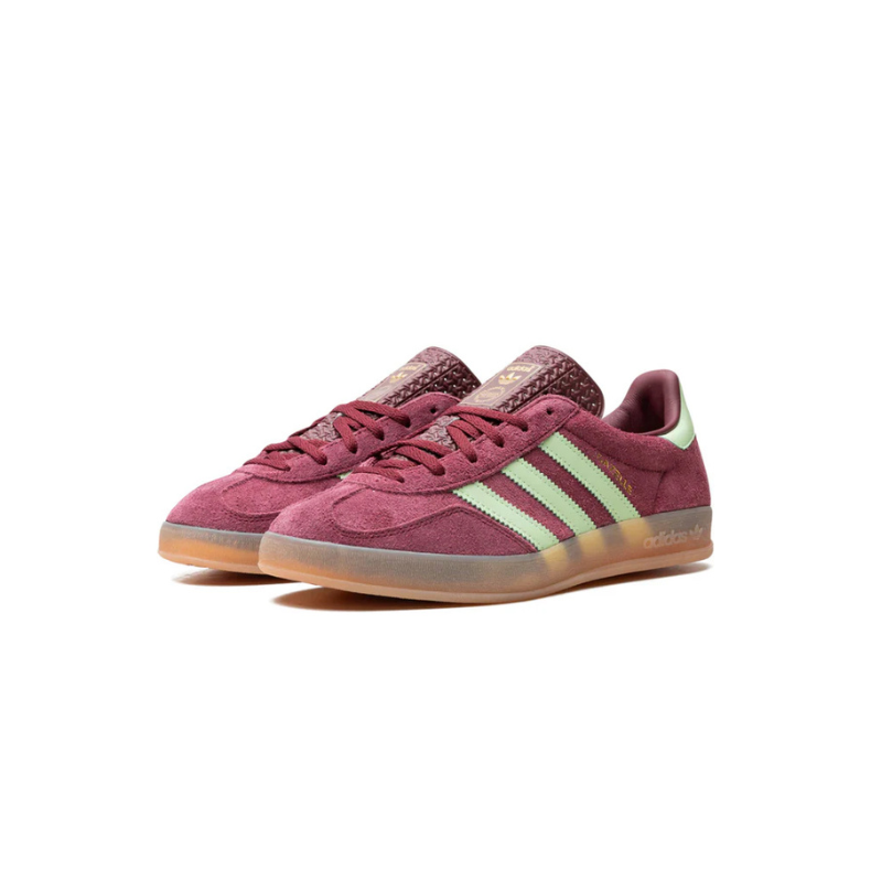 Adidas Gazelle Indoor Shadow Red Semi Spark Green
