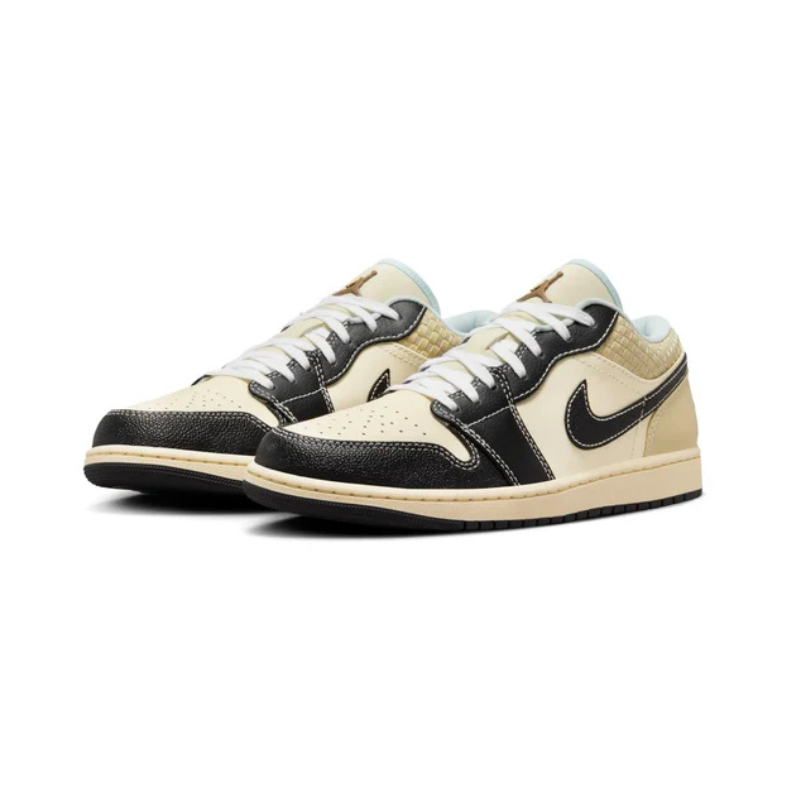 Air Jordan 1 Low SE Coconut Milk Black Muslin
