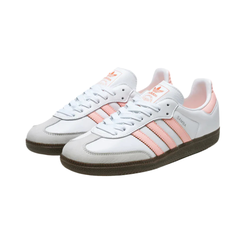 Adidas Samba OG Cloud White Clear Orange Semi Coral (W)