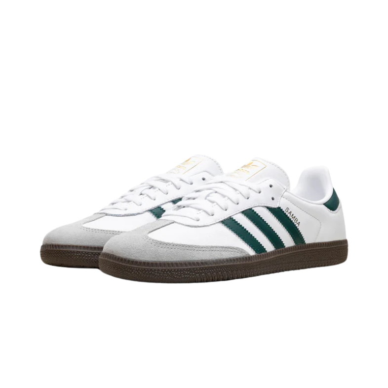 Adidas Samba OG Cloud White Collegiate Green