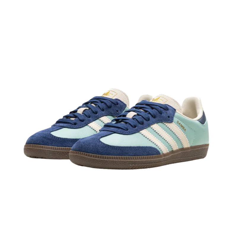 Adidas Samba OG Hazy Green Night Indigo (W)