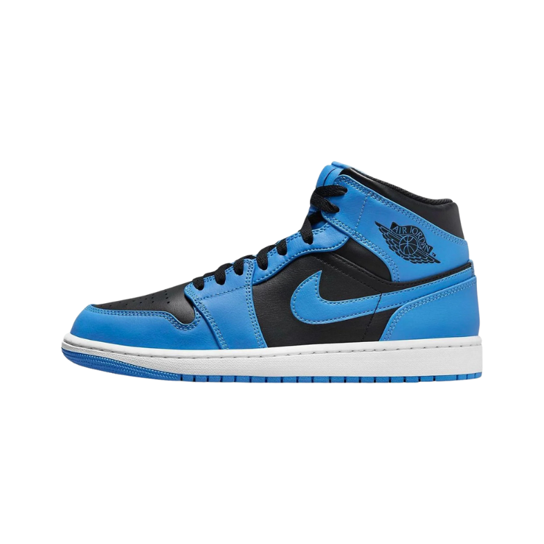 Air Jordan 1 Mid University Blue Black