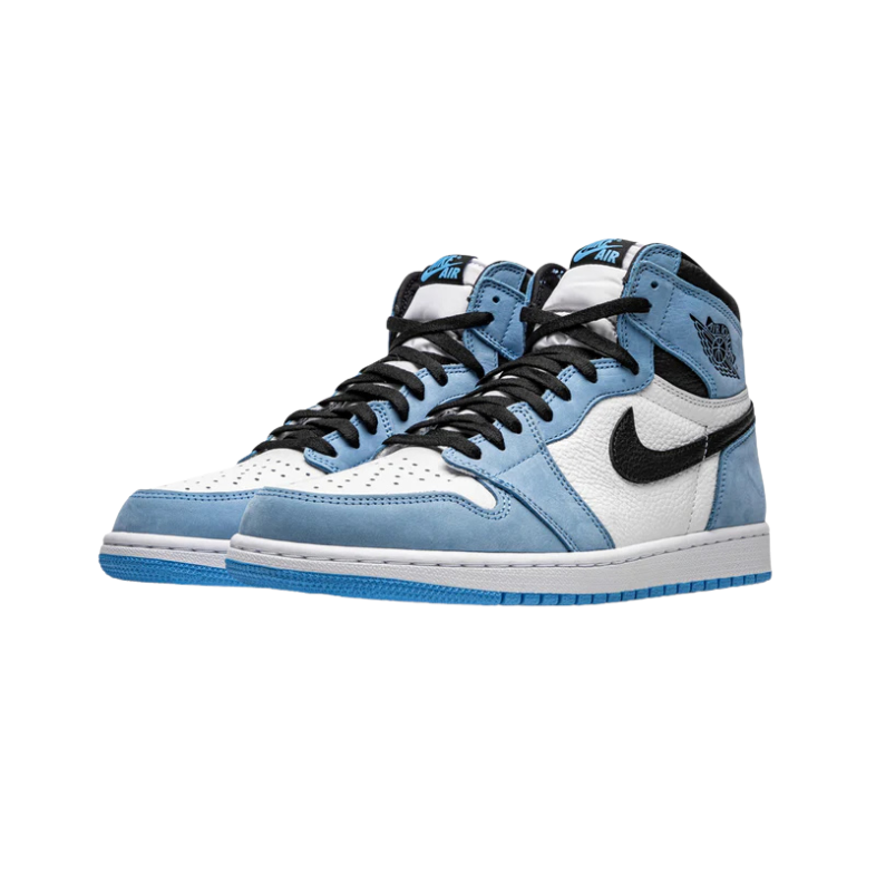 Air Jordan 1 Retro High White University Blue Black UNC