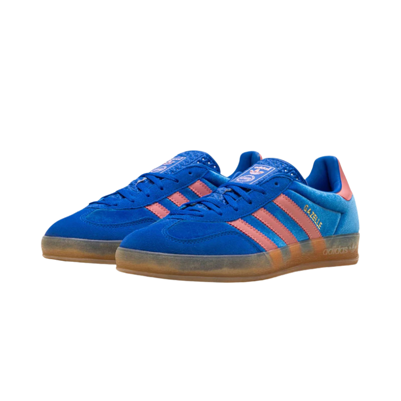 Adidas Gazelle Indoor Blue Semi Pink Spark (W)