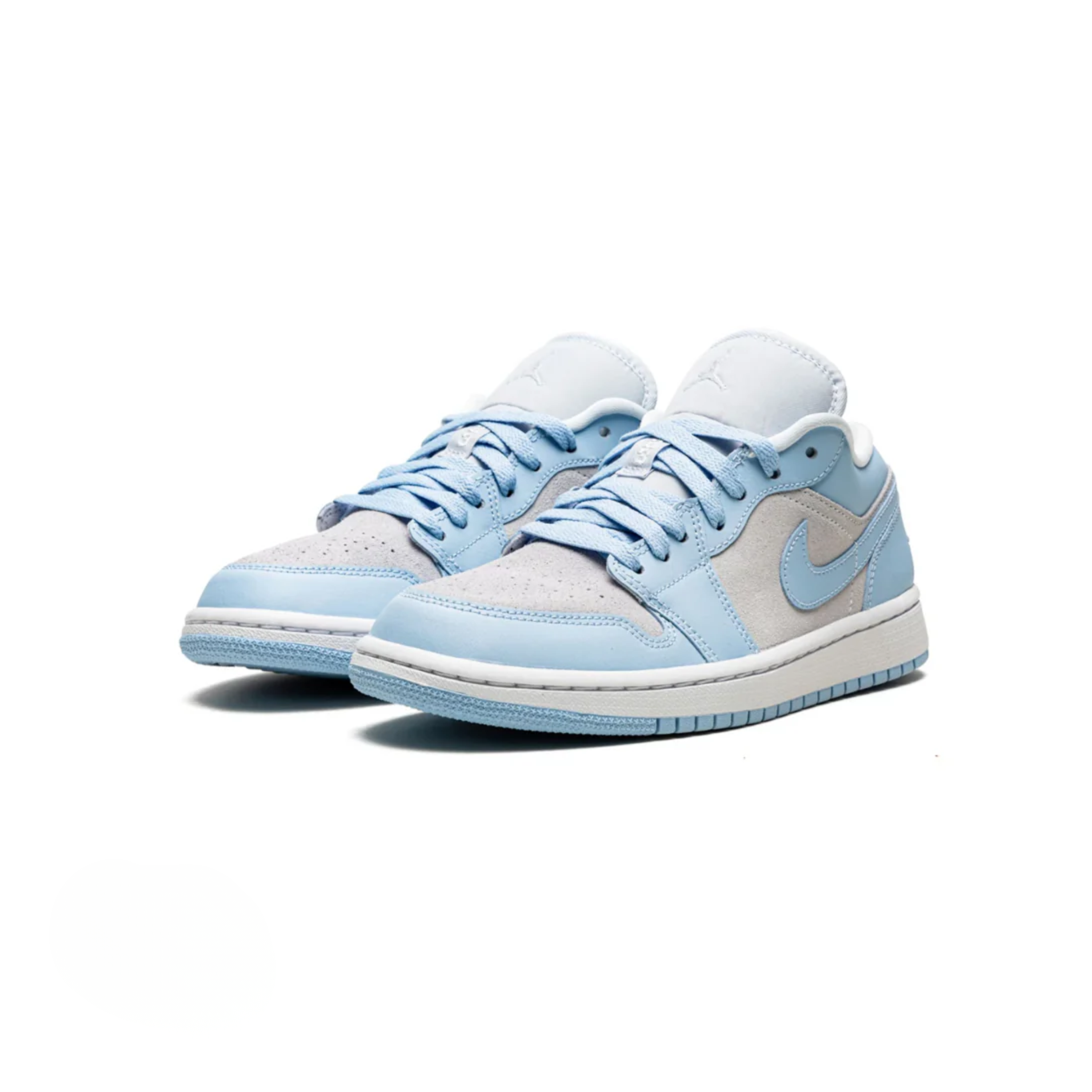 Air Jordan 1 Low Football Grey Aluminum (W)