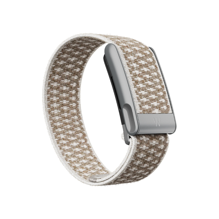 WHOOP 5.0 MG DEVICE WITH SUPERKNIT LUXE OBSIDIAN WITH TITANIUM BAND (12 MONTH LIFE SUBSCRIPTION INCLUDED)
