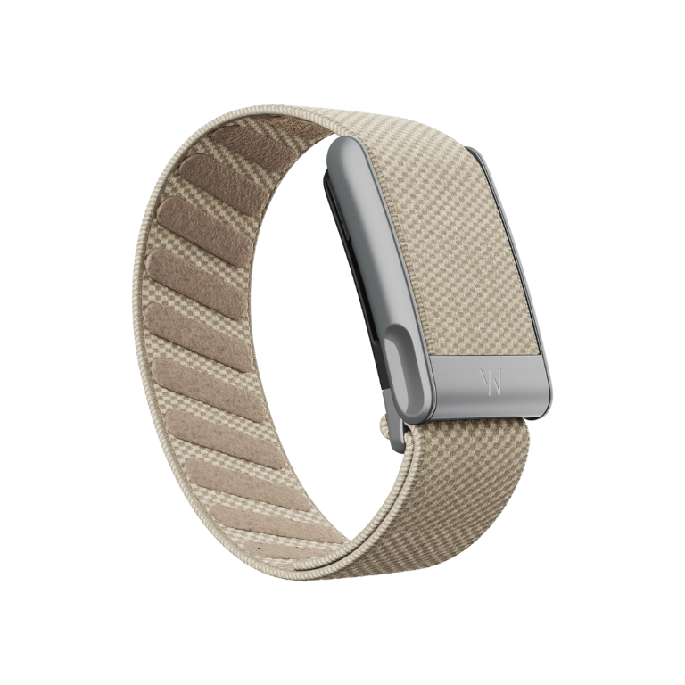 WHOOP 5.0 MG DEVICE WITH SUPERKNIT LUXE OBSIDIAN WITH TITANIUM BAND (12 MONTH LIFE SUBSCRIPTION INCLUDED)