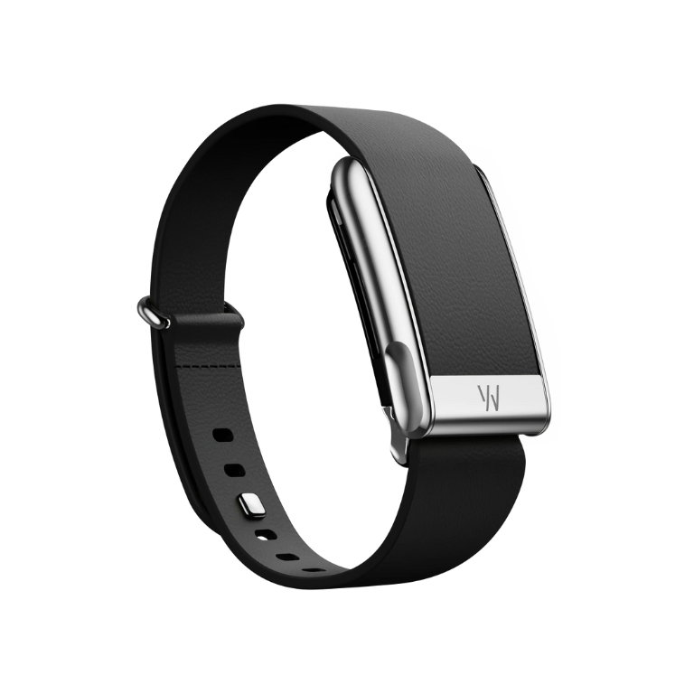 WHOOP 5.0 MG DEVICE WITH SUPERKNIT LUXE OBSIDIAN WITH TITANIUM BAND (12 MONTH LIFE SUBSCRIPTION INCLUDED)