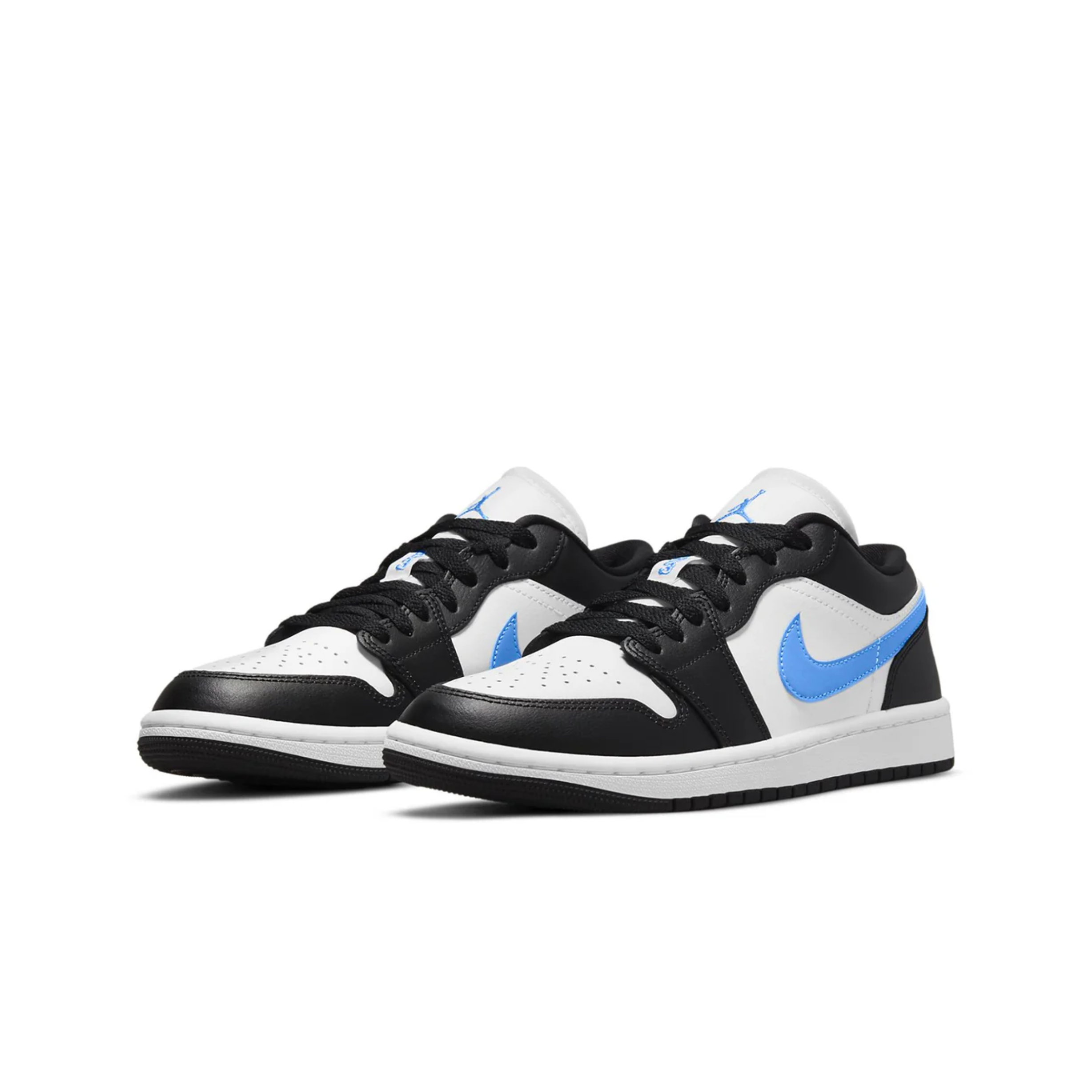 NIKE Air Jordan 1 Low Black University Blue White (W)