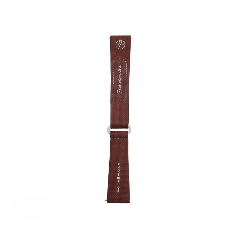 SWATCH X OMEGA BIOCERAMIC MOONSWATCH BORDEAUX LIGHT GREY STRAPS