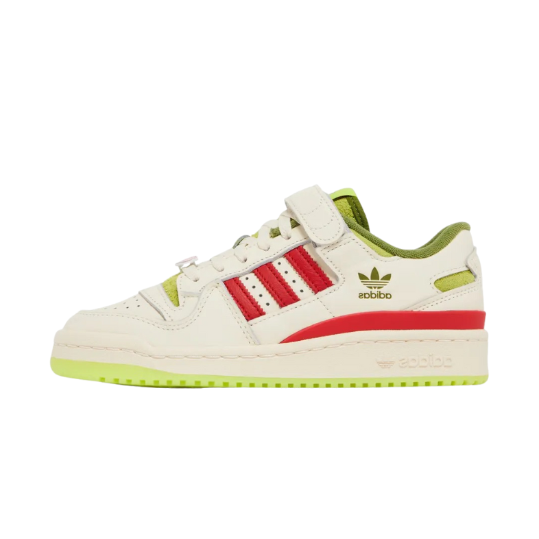 Dr. Seuss x adidas Forum Low J The Grinch - Cream White
