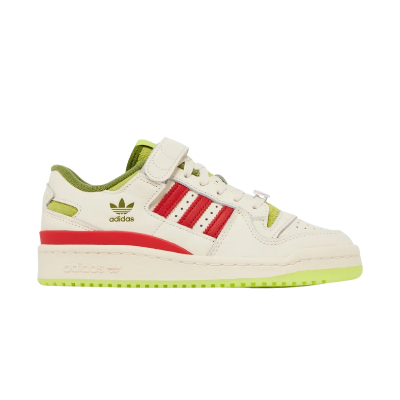 Dr. Seuss x adidas Forum Low J The Grinch - Cream White