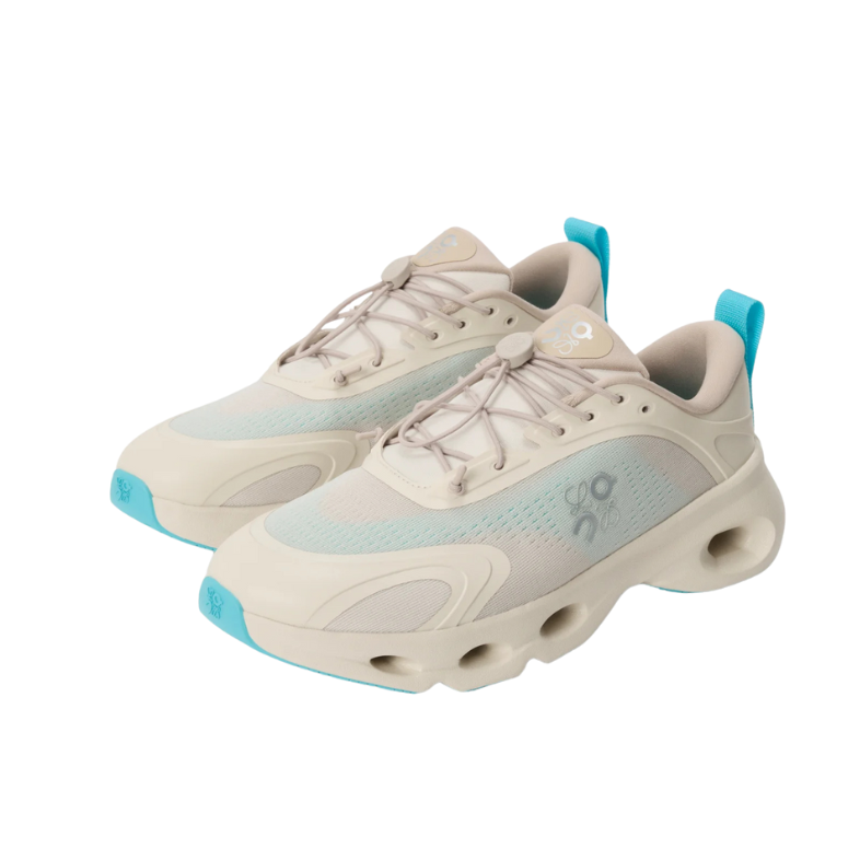 ON Running Cloudsolo Loewe Sand Turquoise